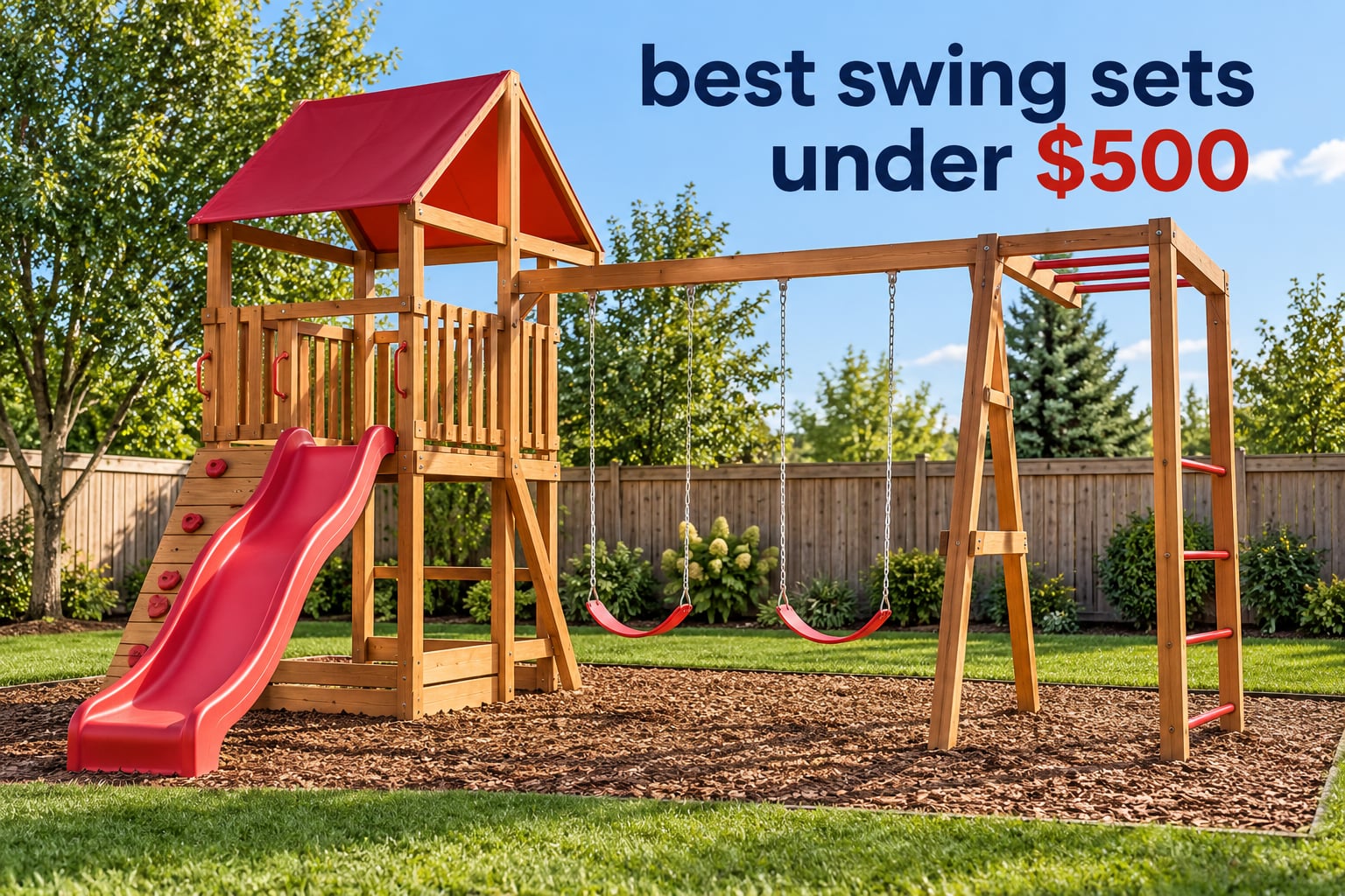 best swing sets under $500
