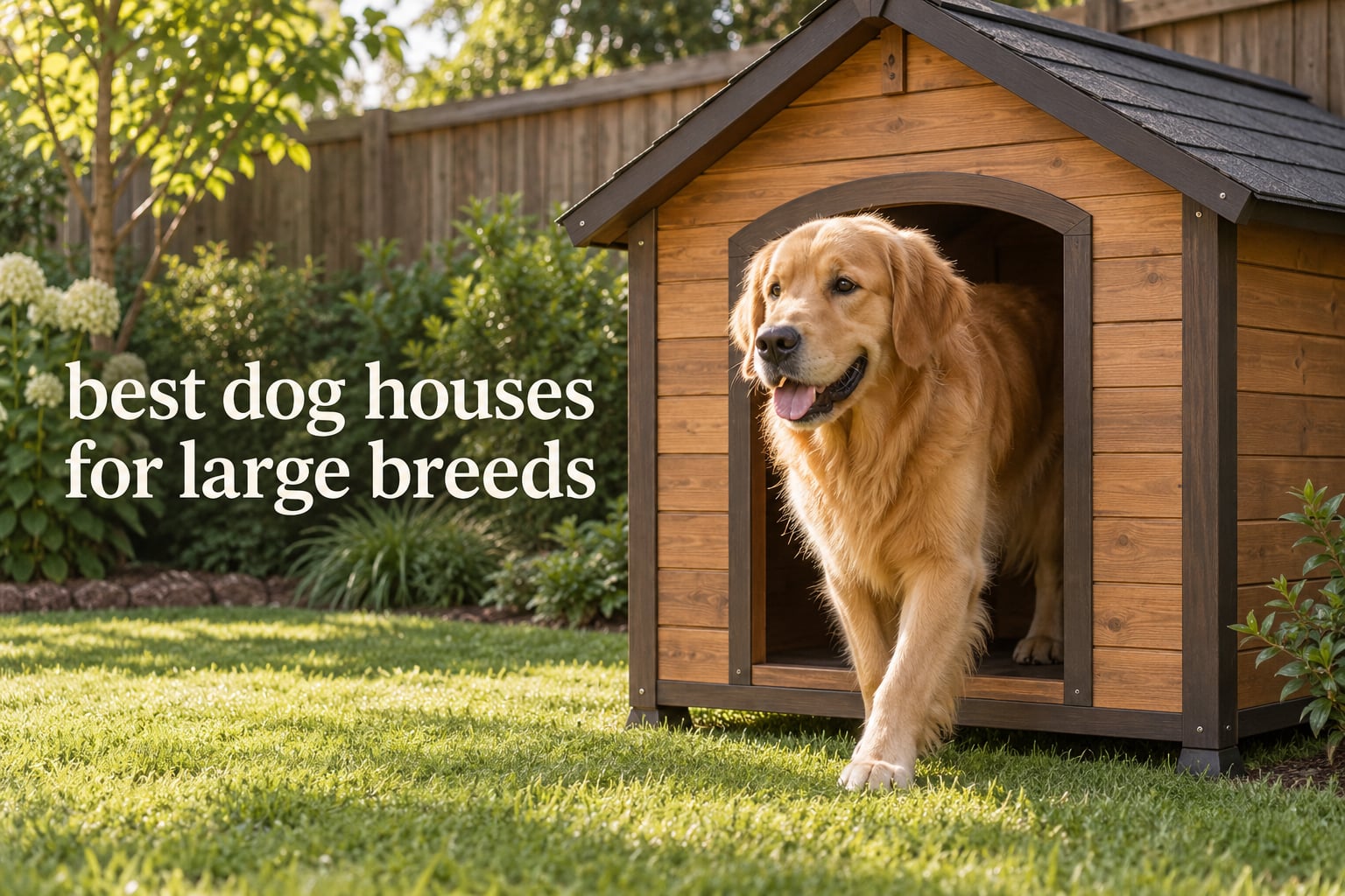 best dog houses for large breeds
