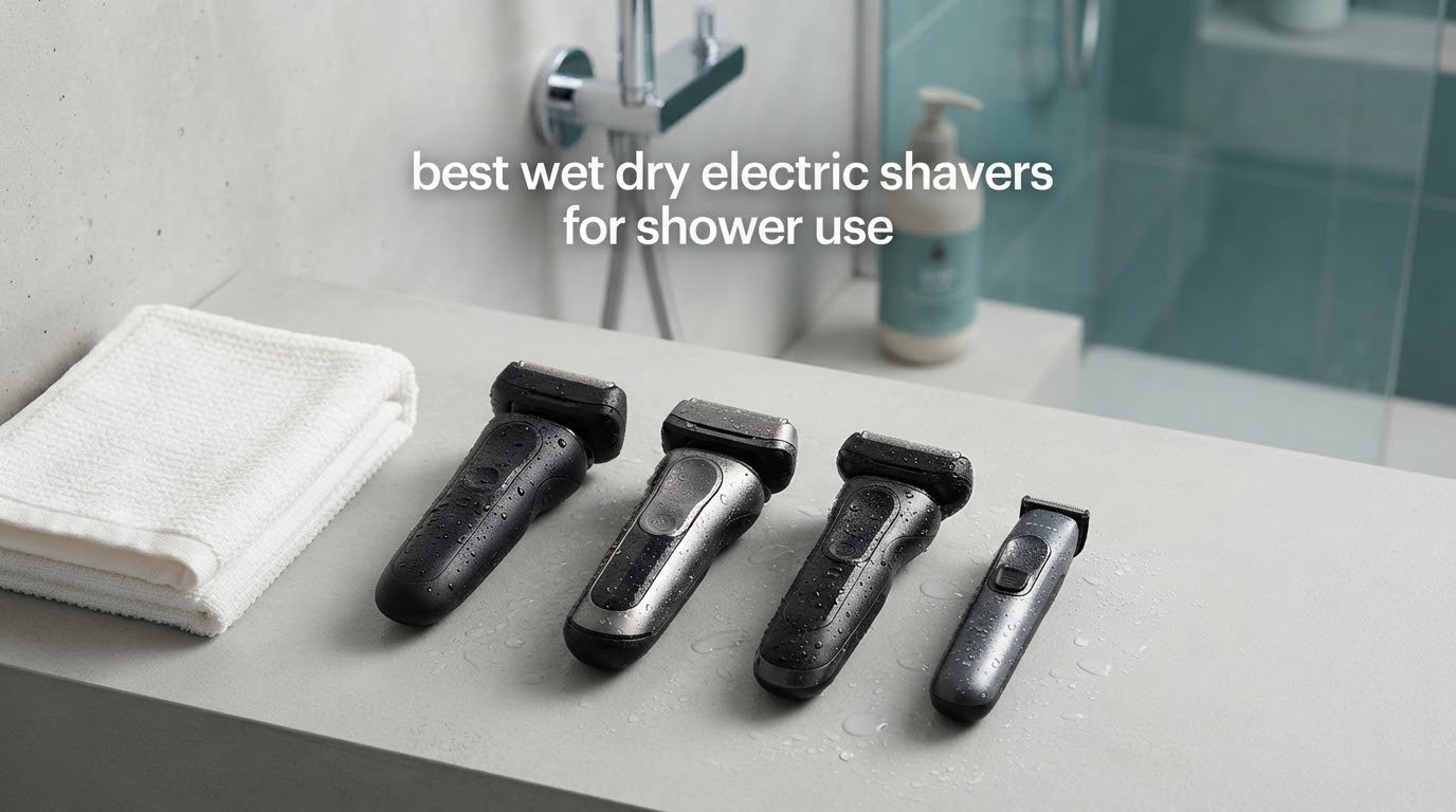 best wet dry electric shavers for shower use