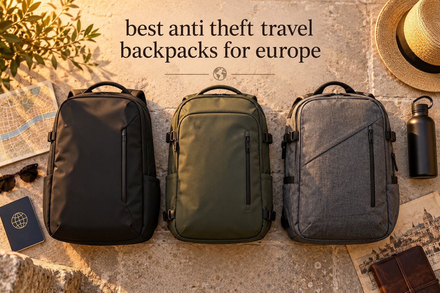 best anti theft travel backpacks for europe