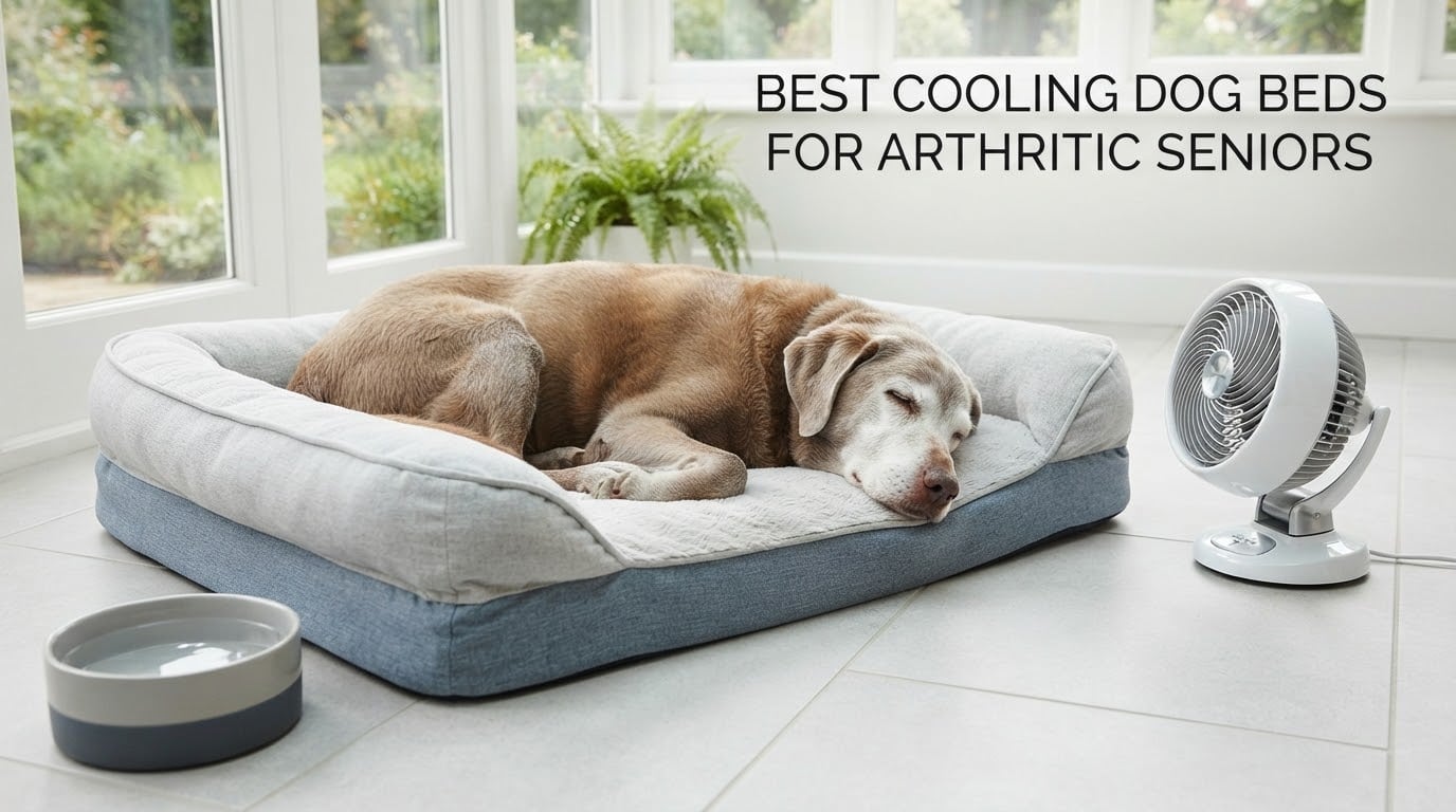 best cooling dog beds for arthritic seniors