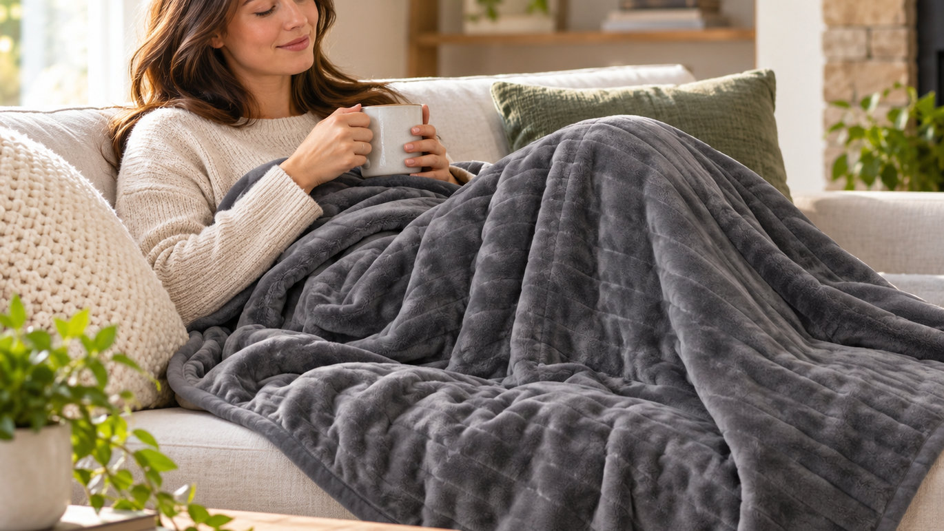 Best Amazon Prime Big Deal Days Heated Blanket Deals
