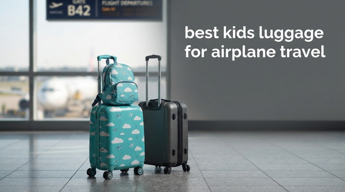 best kids luggage for airplane travel