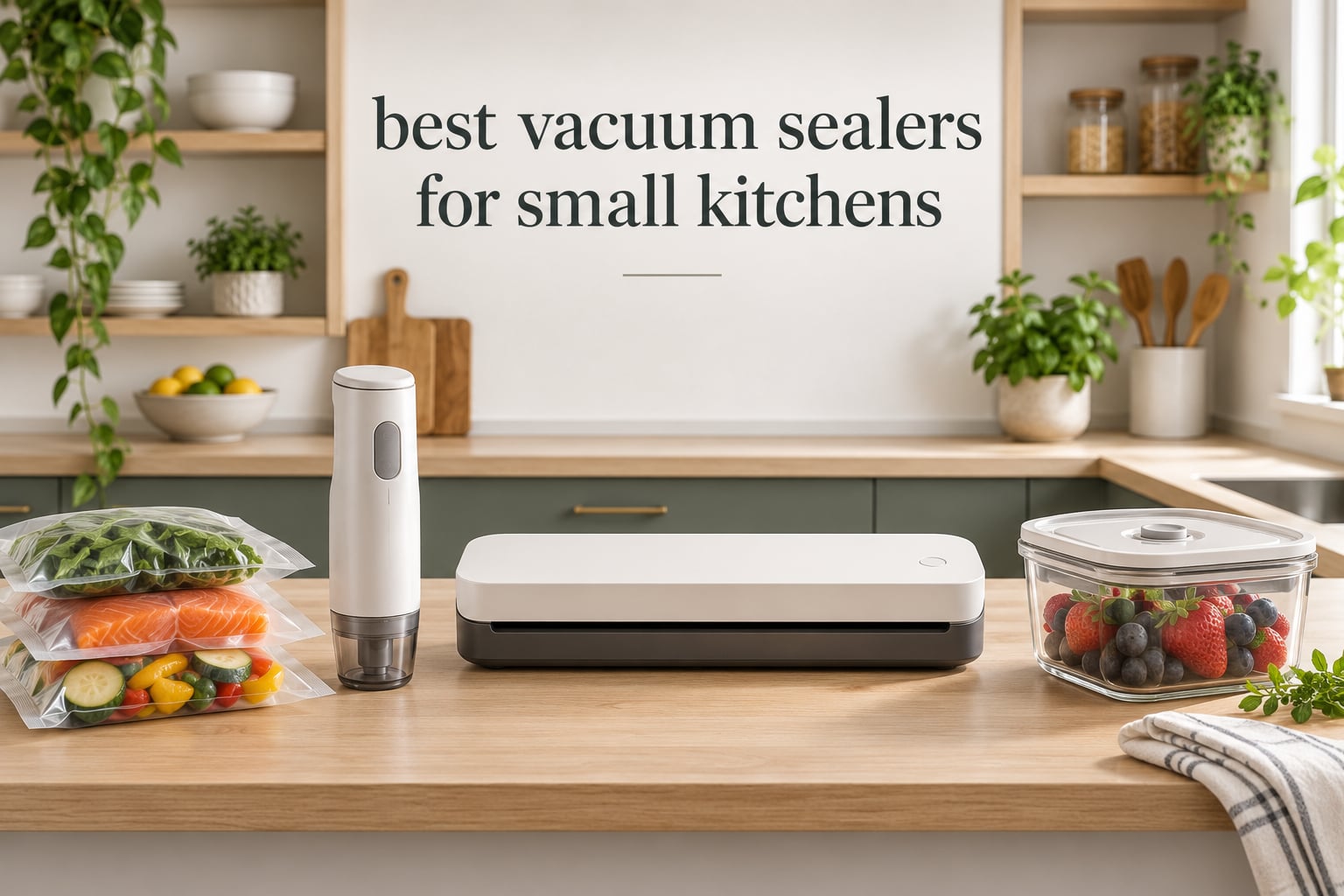 best vacuum sealers for small kitchens